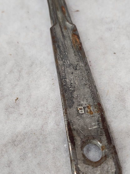 Antique Metal Two Pronged Serving Fork heavy kit66