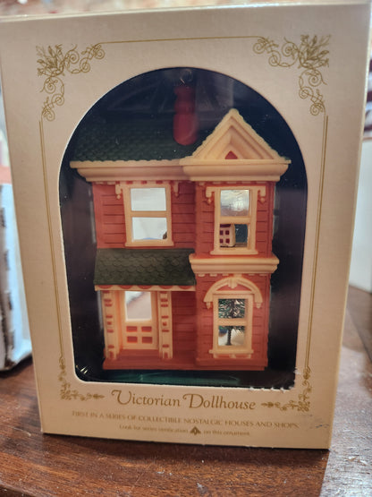 HH1984 first in series dollhouse Ornament Hallmark Nostalgic Houses