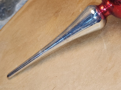 Vintage Mercury Glass Tree Topper NO BOX tt09