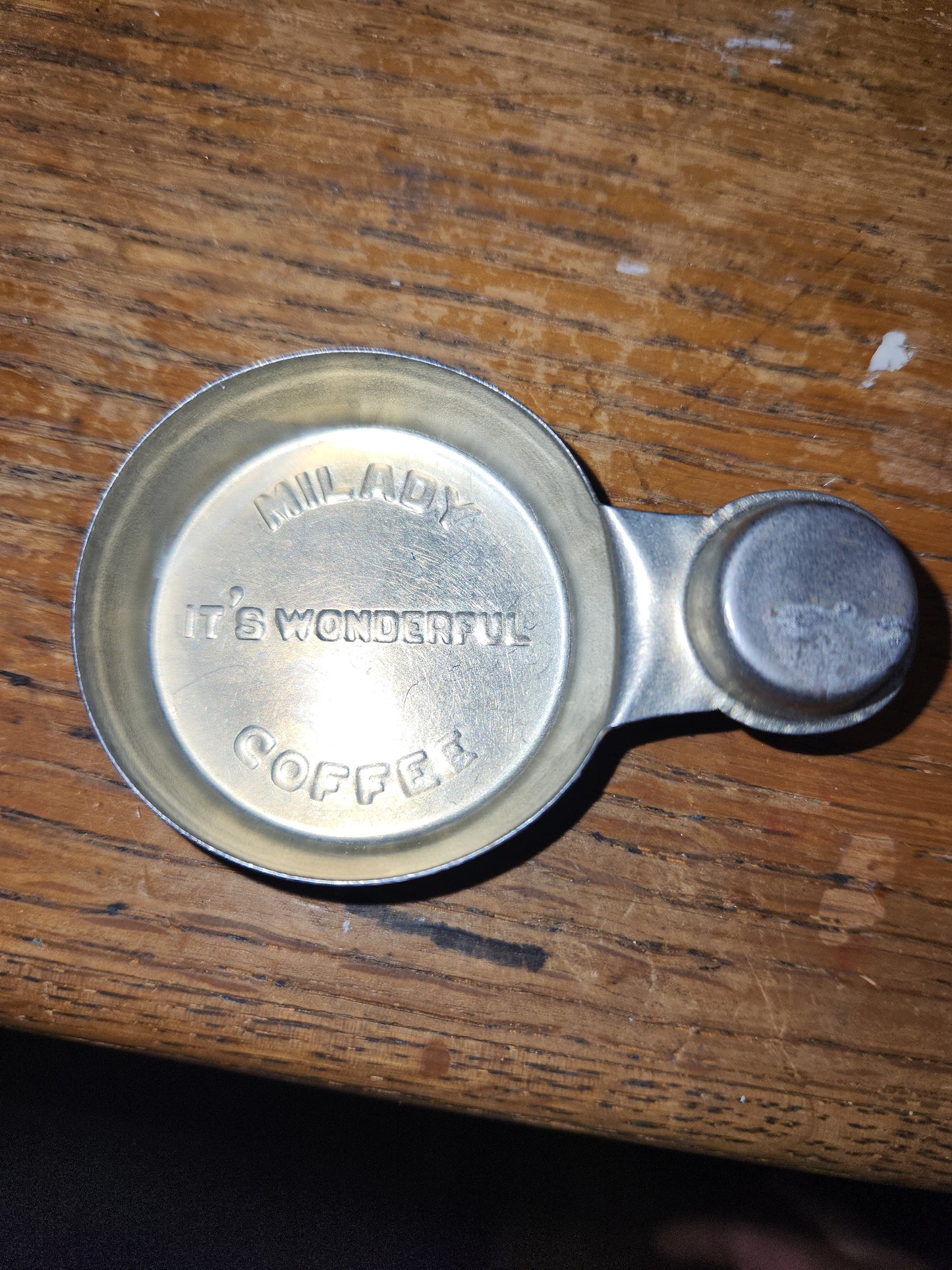 Vintage Milady 3" Coffee Scoop s9
