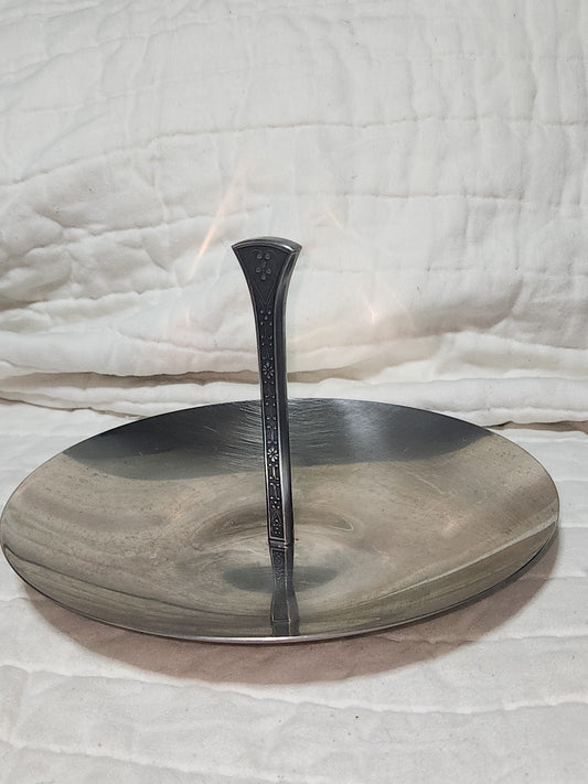Vintage Cirdova Stainless Steel Serving Tray Solid 18-8 MCM Mid Century Modern ssa453