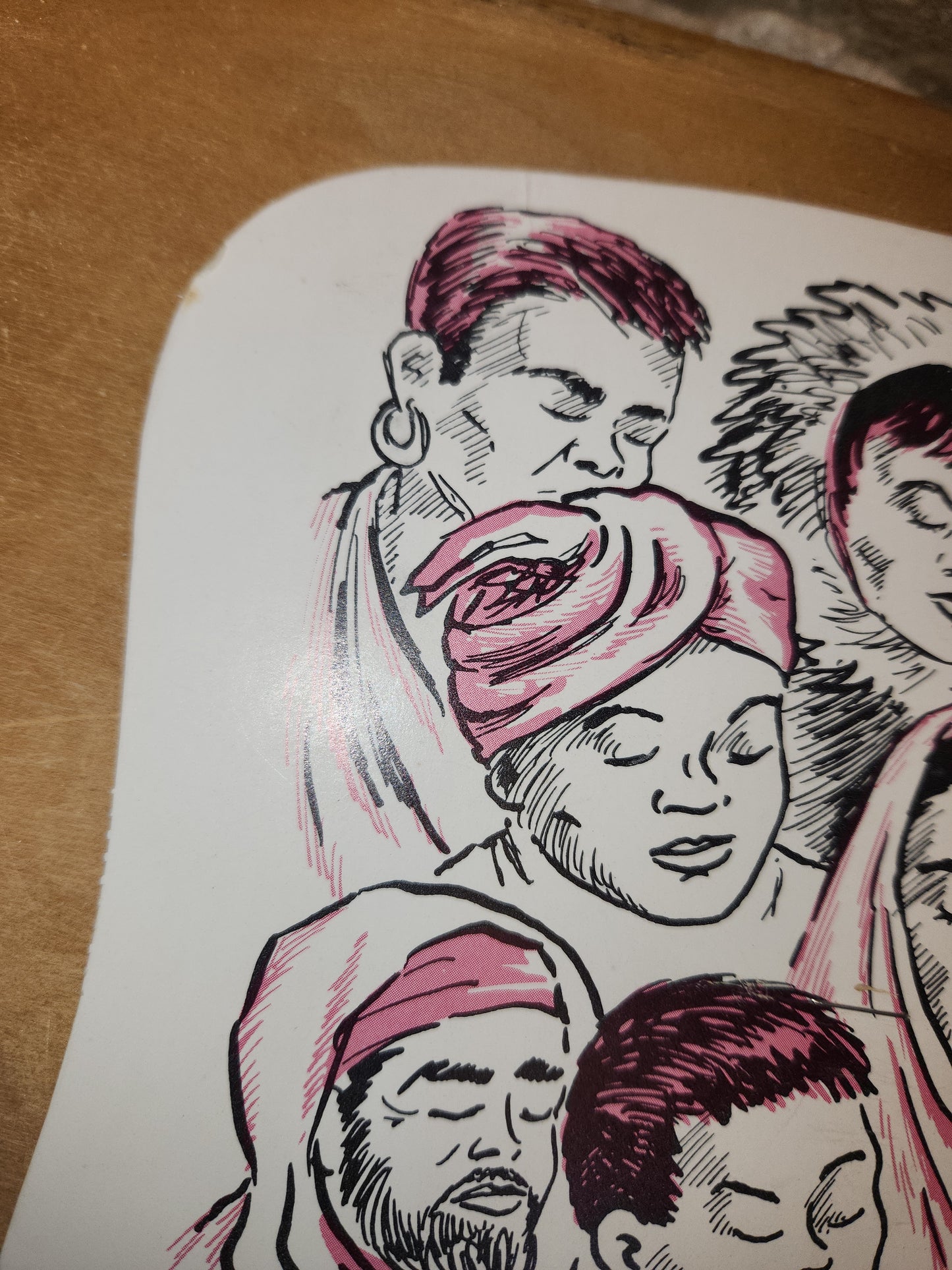 Vintage Advertising Hand Fan & Envelope Bringing Christ To The Nations Lutheran Hour St Louis 10, MO AS IS af4