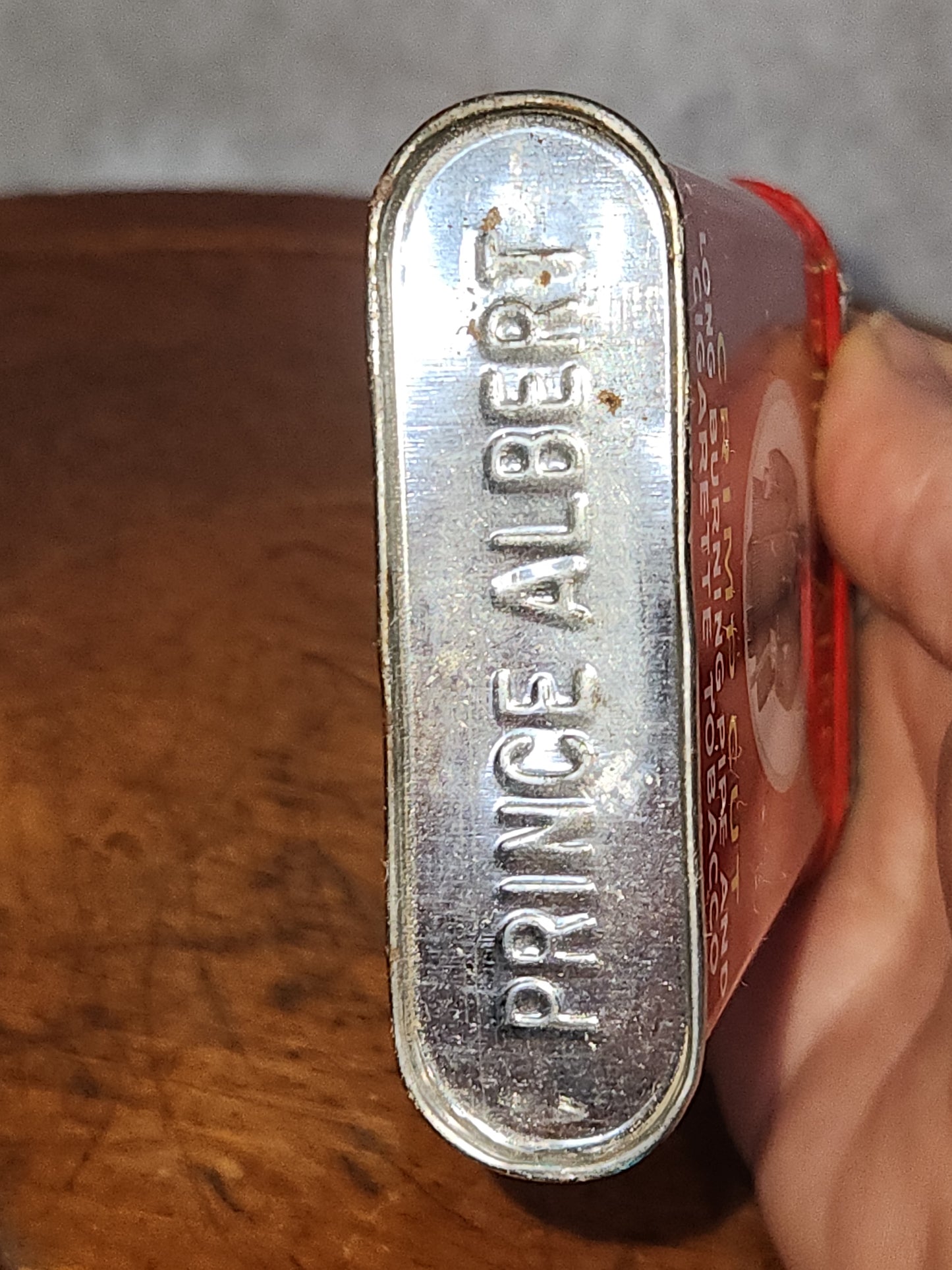 Vintage Prince Albert 1 1/2 Oz Tobacco Pocket Tin EMPTY No Tobacco pa55