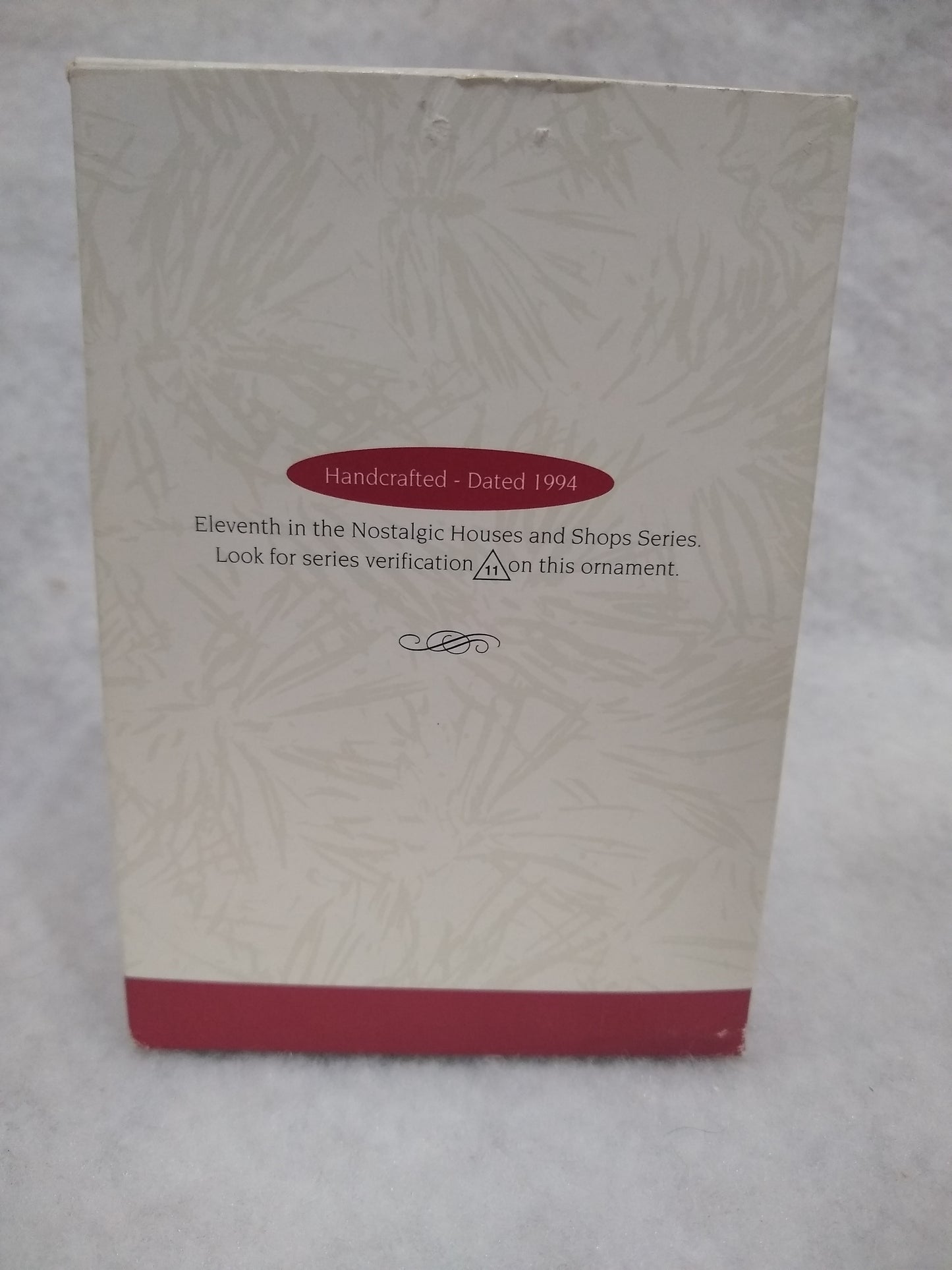 Neighborhood Drugstore Ornament Hallmark Nostalgic Houses and shops hh1994