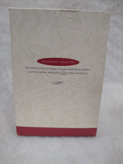 Neighborhood Drugstore Ornament Hallmark Nostalgic Houses and shops hh1994