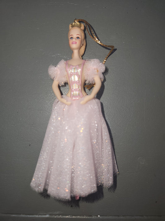 Avon Barbie as the Sugar Plum Fairy Ornament Porcelain Nutcracker Ballet 1997 NIB