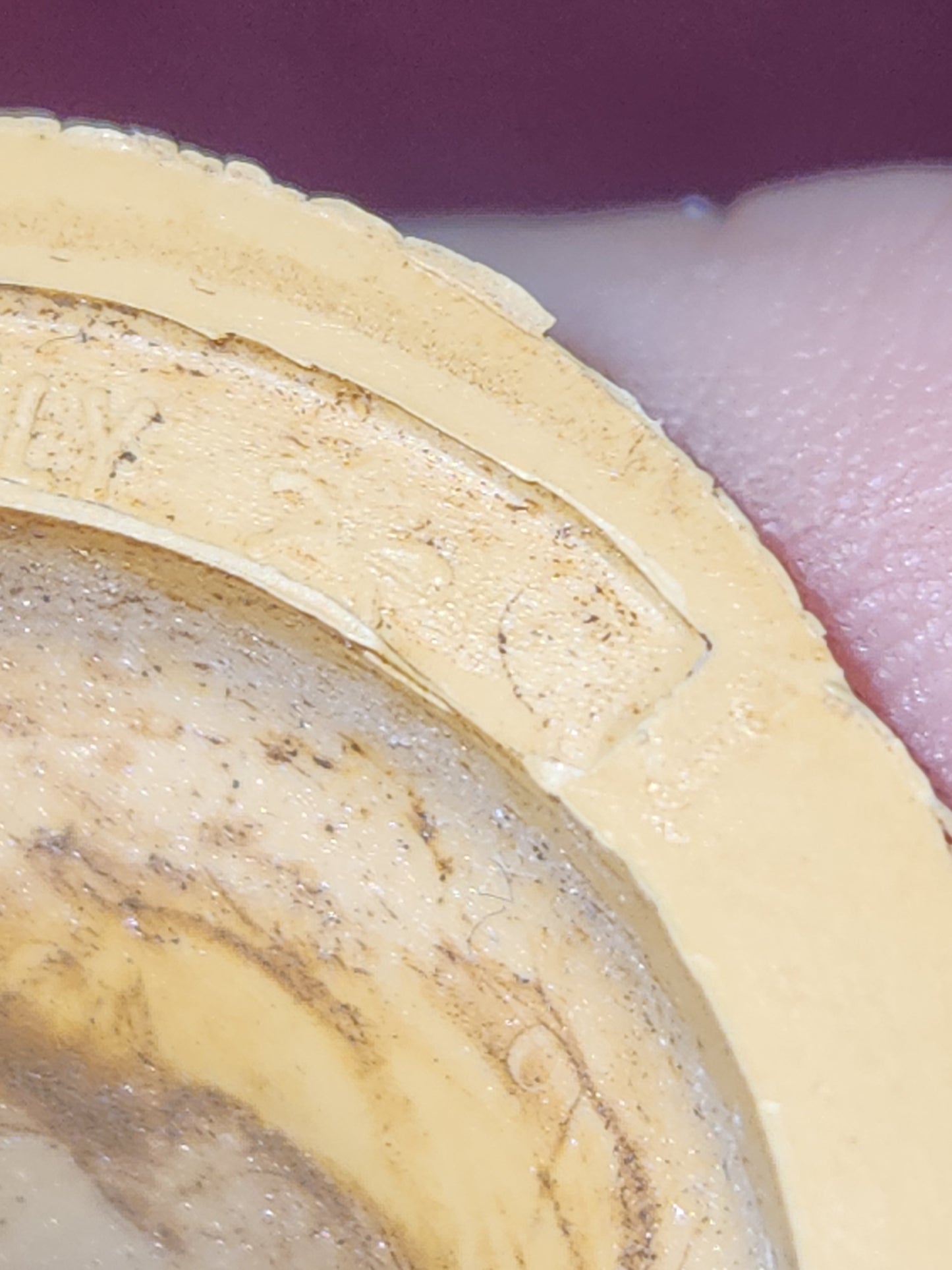 Vintage Fontanini Depose Kneeling Mary Nativity Figure 3 1/4" Italy Roman fn77