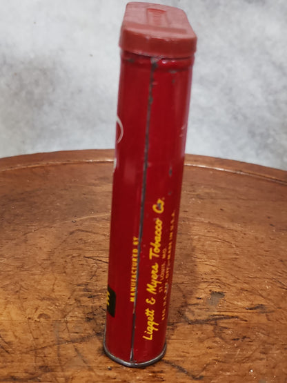 Vintage Tobacco Velvet pipe and cigarette 1 1/2 oz  Kentucky tin977