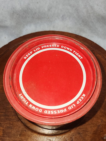 Vintage Union Leader Smoking Tabacco Tin EMPTY No Tobacco pa557