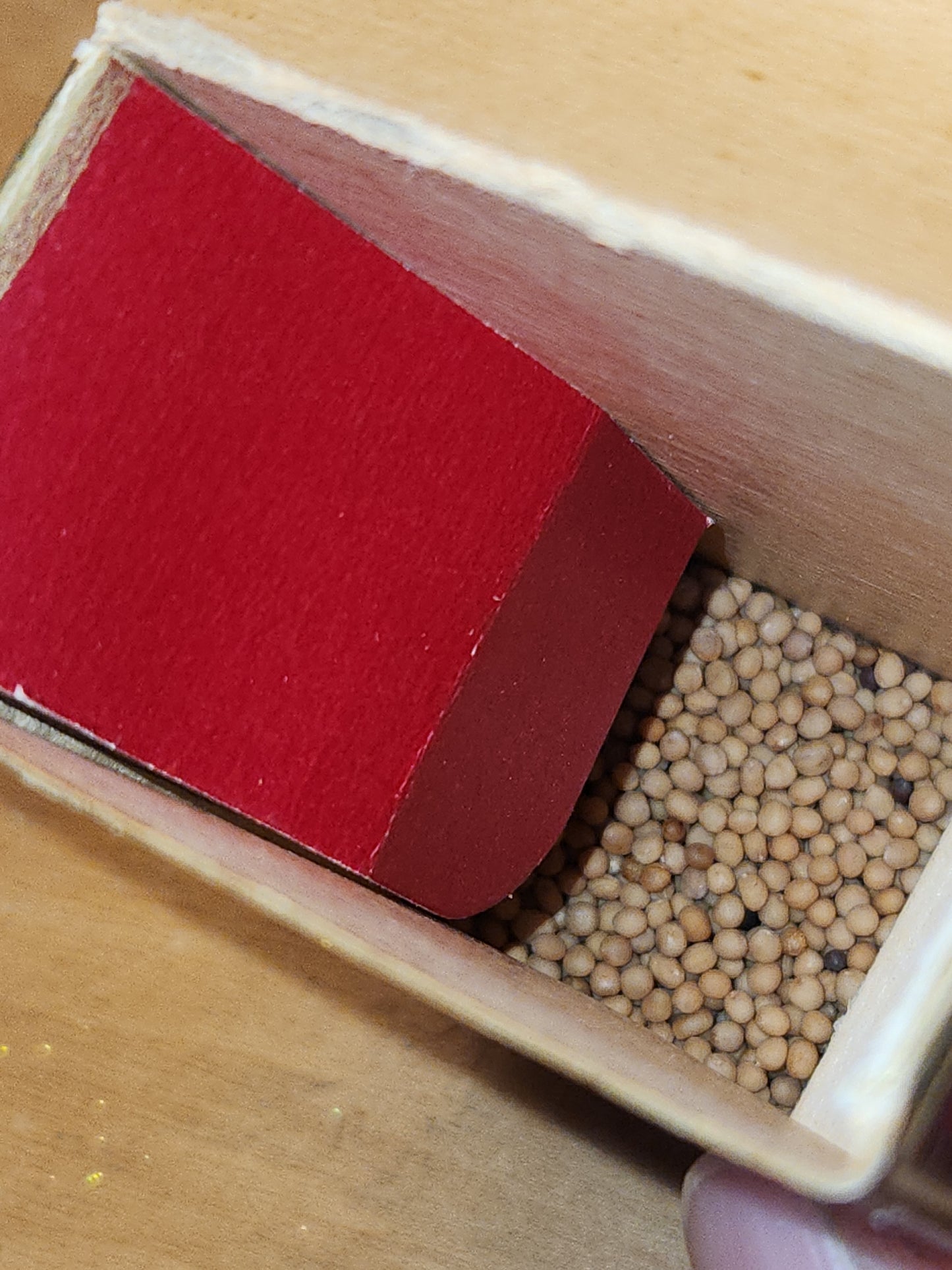 Vintage Schilling Spice Box Mustard Whole Seed Mostly Empty 2 Ounces Schilling Spice & Co. SAN Francisco t671