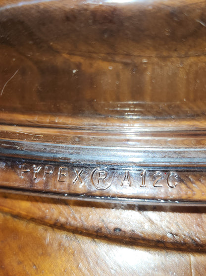 Pyrex Clear Glass Square Dome Lid A12C replacement lid Casserole dish