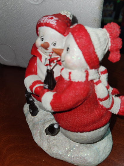 Coca-Cola Snowman Figurine from Hamilton Collection cc245