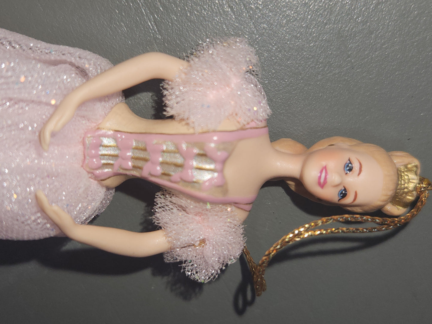 Avon Barbie as the Sugar Plum Fairy Ornament Porcelain Nutcracker Ballet 1997 NIB