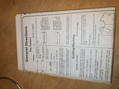 Vintage Simplicity 8631 Size AA 7-14 Girls' Jumpsuit Jumper Sewing Pattern Uncut sp2