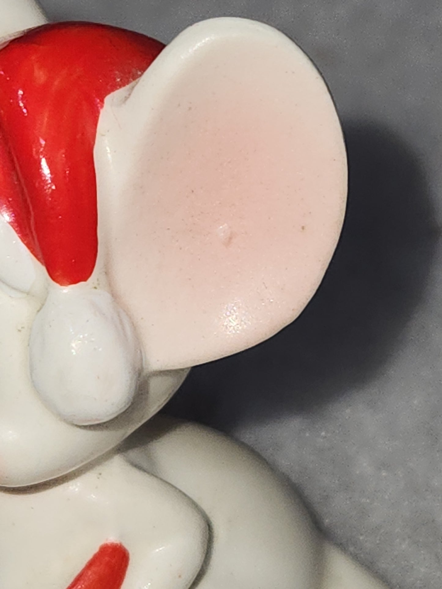 Vintage Lefton Christmas Mouse Figurine Japan le6