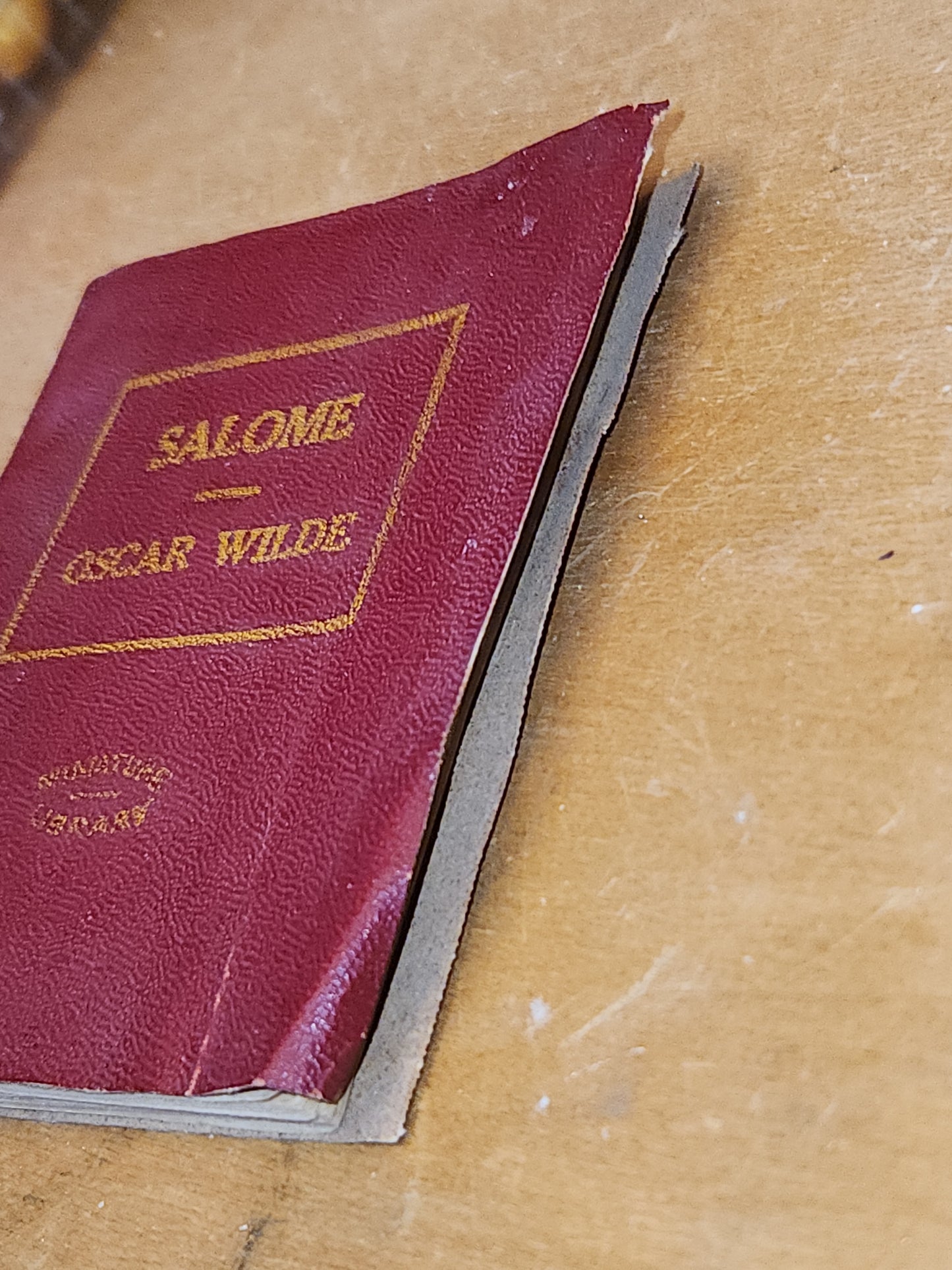 Vintage Book Miniature Little Library "Salome" Oscar Wilde Little Leather Library Corp. New York ab2