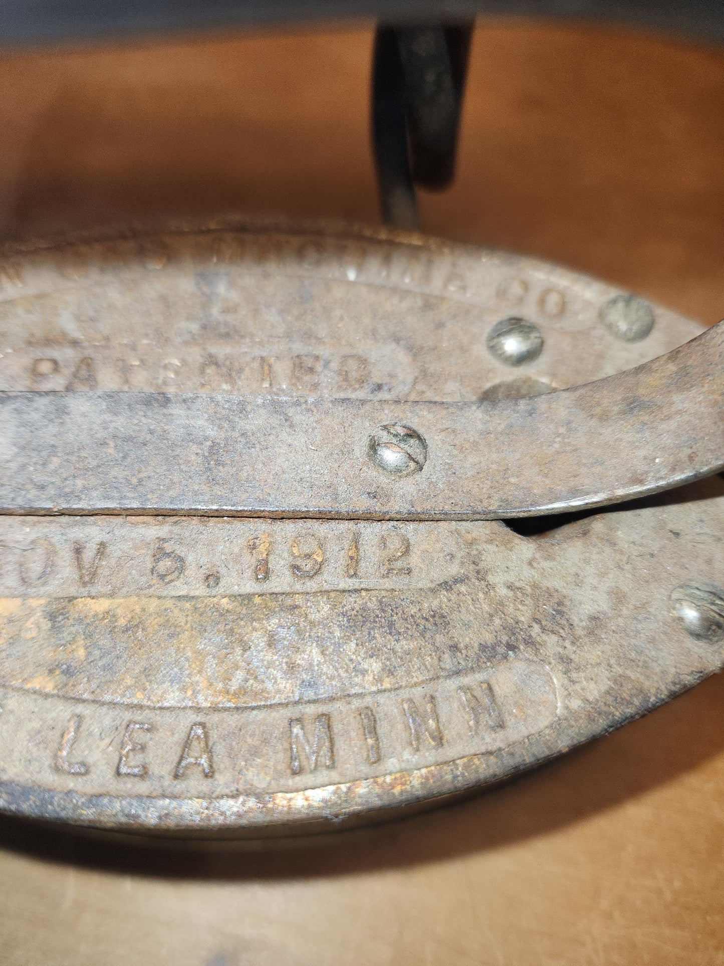 Antique Gasoline Powered Sad Iron American Gas Machine Co. Albert Lea Minnesota Patented 1912 si3