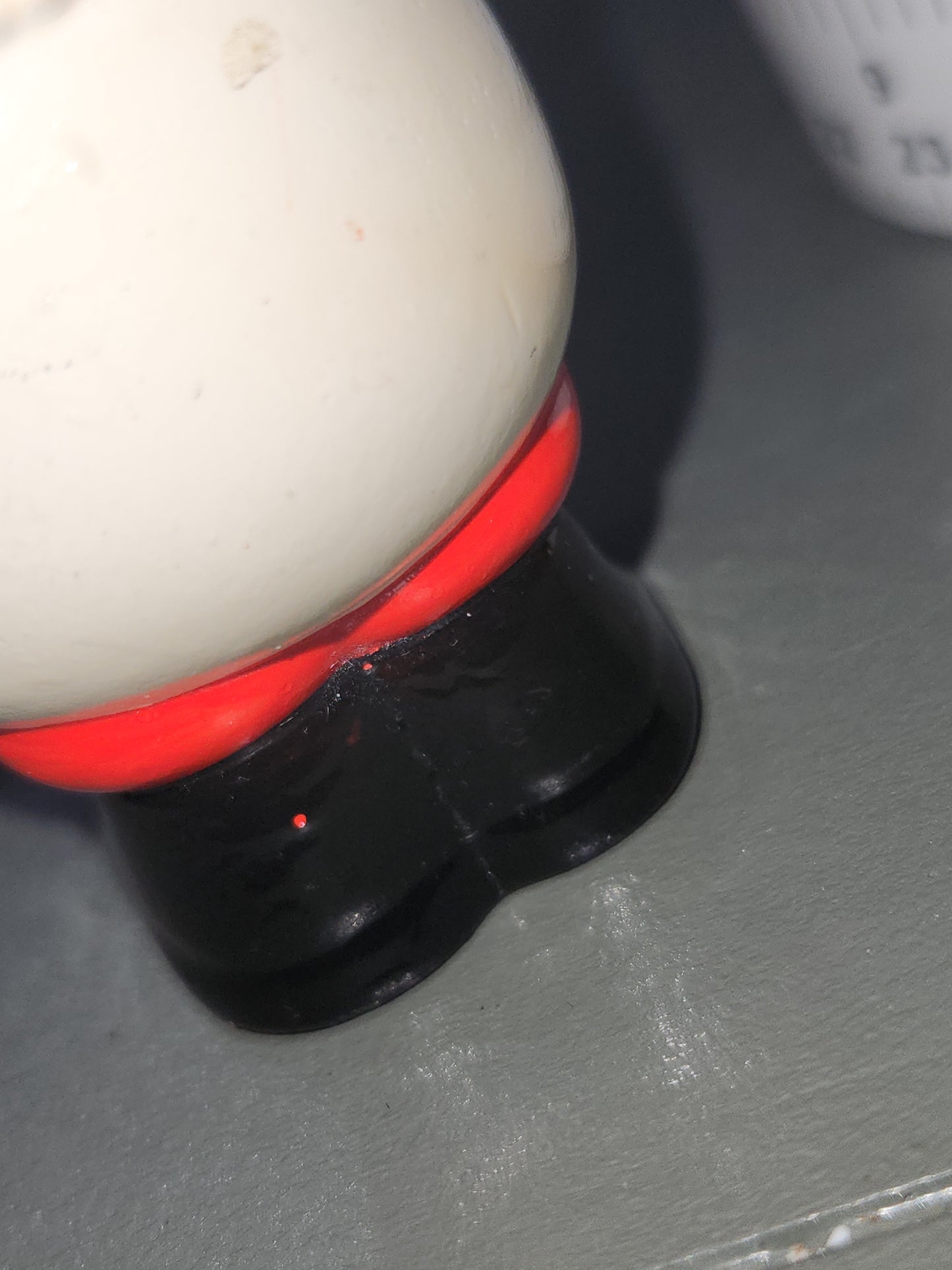 Vintage Santa's Pants Mini Planter Mug Trinket Made In Japan sticker