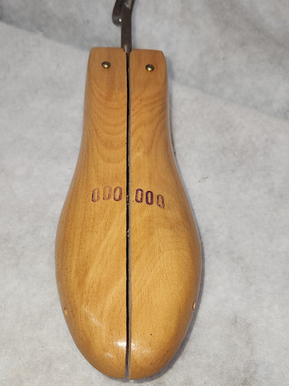 Vintage Wood and Steel Twist Handle Shoe Stretcher Yugoslavia wss6