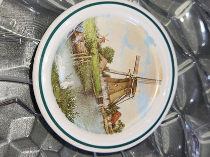 Vintage 1984 Royal Schwabap Mini Plates 3 1/2"