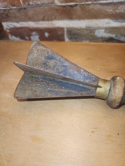 Vintage Wood Handled Hand Chopper Food Mixer Spice Chopper primitive hm4