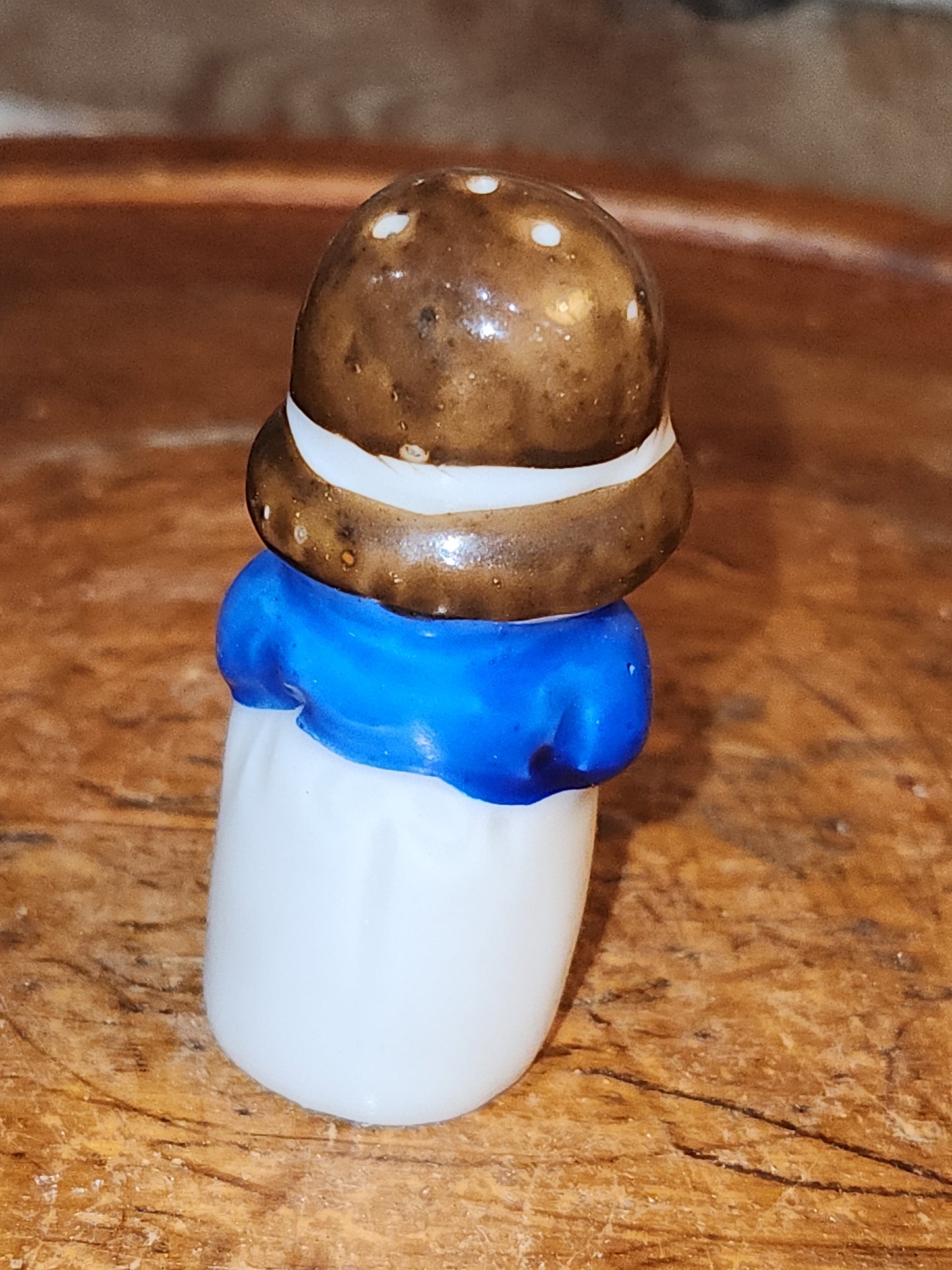 Vintage 1950s Ceramic Baker of Chef's Wife Salt OR Pepper Shaker. ONLY THE WIFE JUST ONE