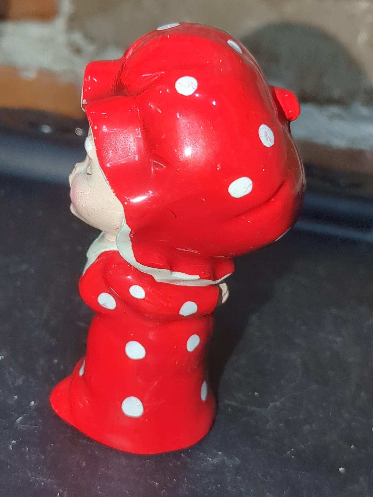 Vintage Inarco polka dot pair girl and boy made in Japan ina76