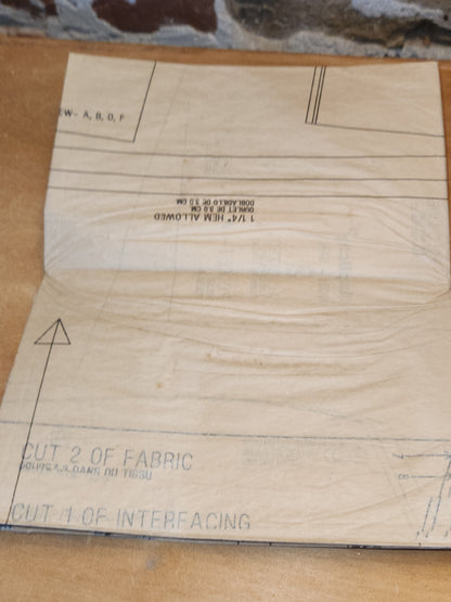 Simplicity Sewing Pattern #8628 Girls Button Front Shirt Size 7-10 UNCUT 1993 sp1