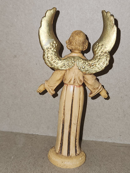 Vintage Fontanini Depose Angel 4 3/4" Nativity Figure Italy Roman fn84