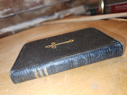 Vintage Catholic's Pocket Manual  Devotional Exercise Prayers Rev. J. M. Helen 1942 vb5