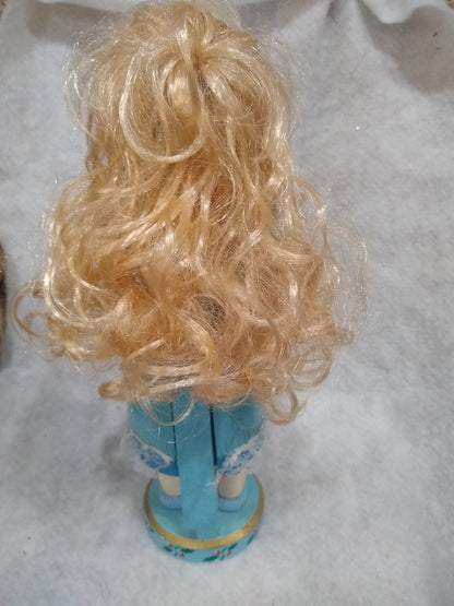 Nutcracker Suite Clara Ballerina Wooden Christmas Nutcracker 14” Blonde Hair nut85