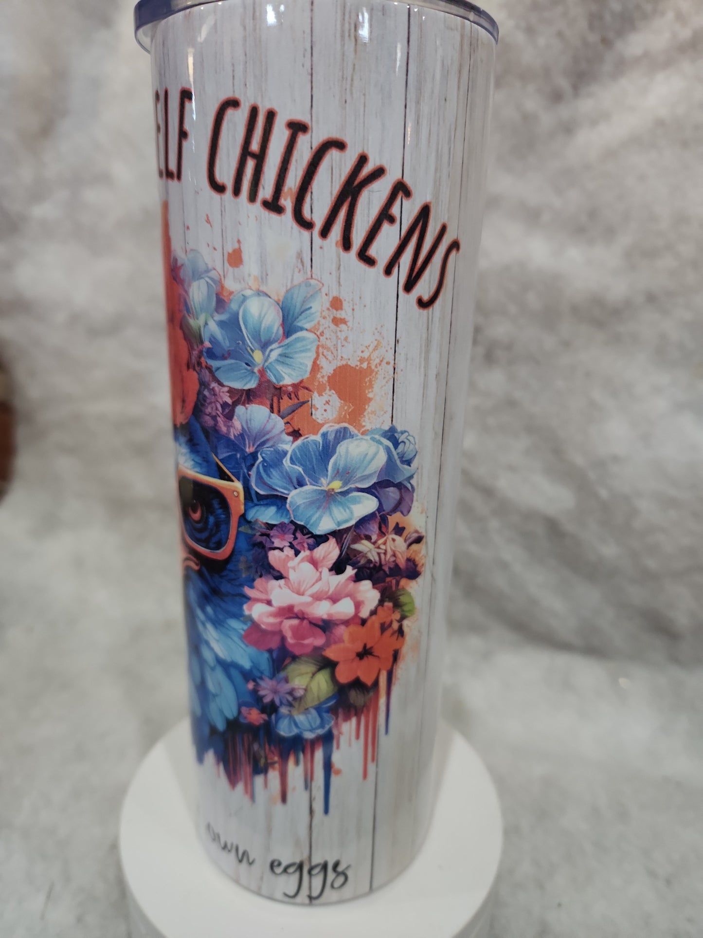 20 Oz Stainless Steel Insulated Tumbler Chicken 20ch
