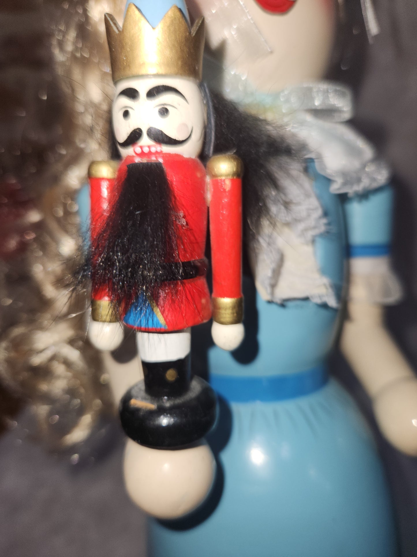 Nutcracker Suite Clara Ballerina Wooden Christmas Nutcracker 14” Blonde Hair nut85