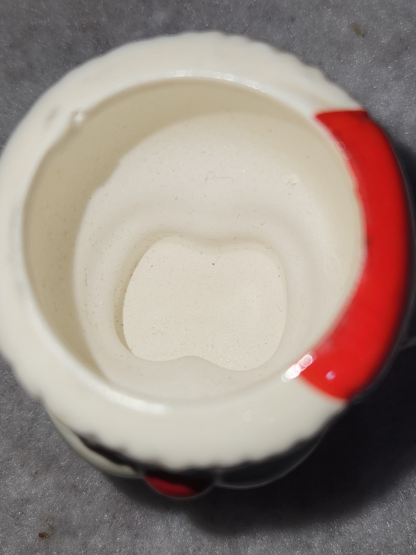 Vintage Santa's Pants Mini Planter Mug Trinket Made In Japan sticker