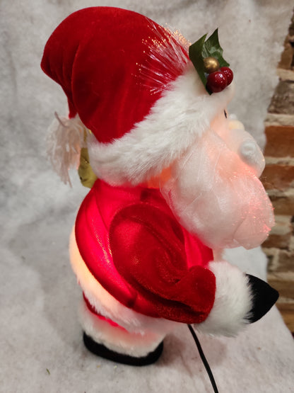 Avon Fiber Optic Dazzling Holiday Santa Claus 2009 sa7