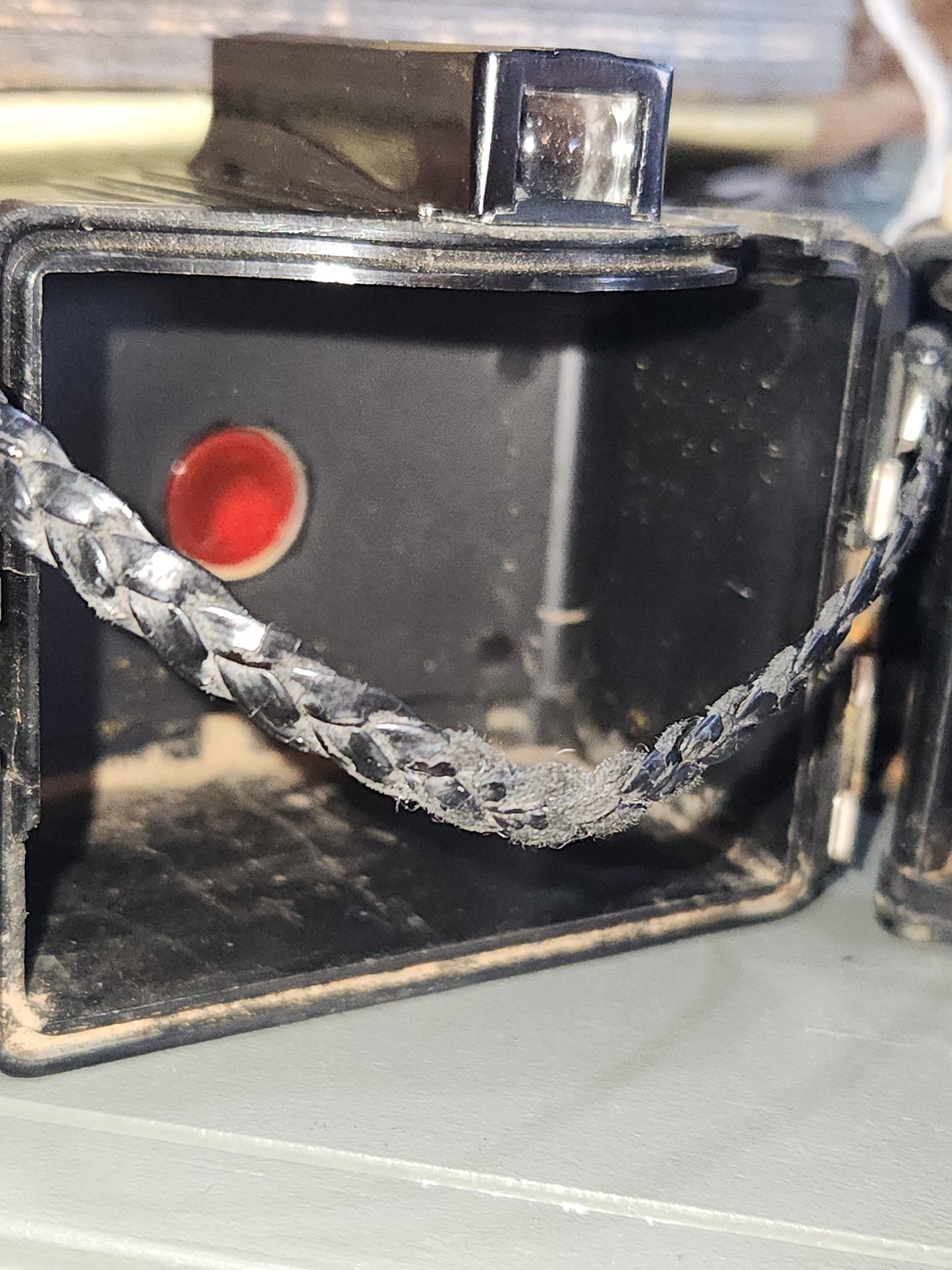 Vintage Kodak Camera Baby Brownie Special With Bakelite Box 127 Film 1940s vc8