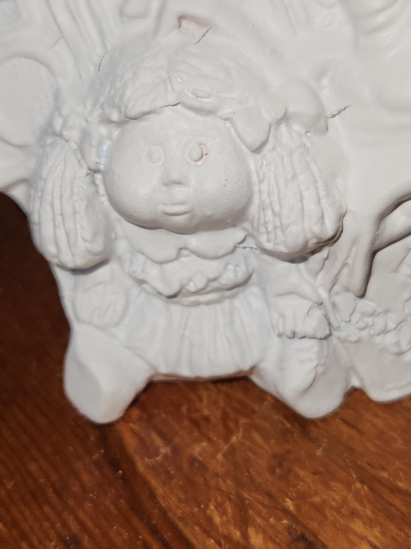 Vintage Ceramic 1980s Santa from retired Gare Mold