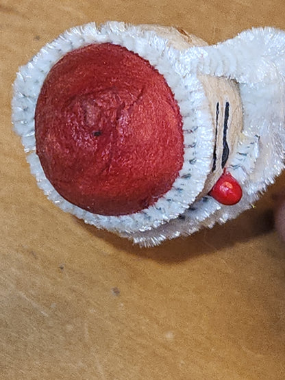 Vintage Santa Claus Pipe Cleaner Head Japan sc65