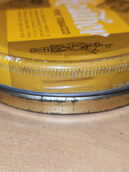 Vintage Heather Pipe Tobacco Tin 2 oz Scottish Formula Hollco tin016