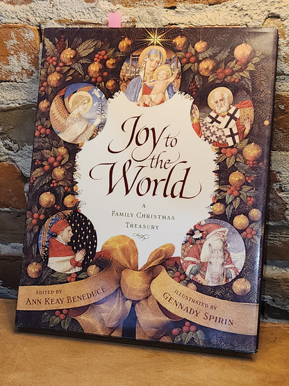 Vintage Book Joy to the World A Family Christmas Treasury by Ann Keay Beneduce Illustrated by Gennady Spirin bk07