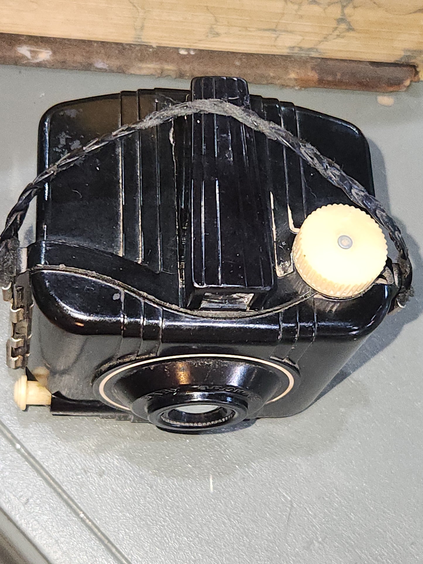 Vintage Kodak Camera Baby Brownie Special With Bakelite Box 127 Film 1940s vc8