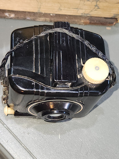 Vintage Kodak Camera Baby Brownie Special With Bakelite Box 127 Film 1940s vc8