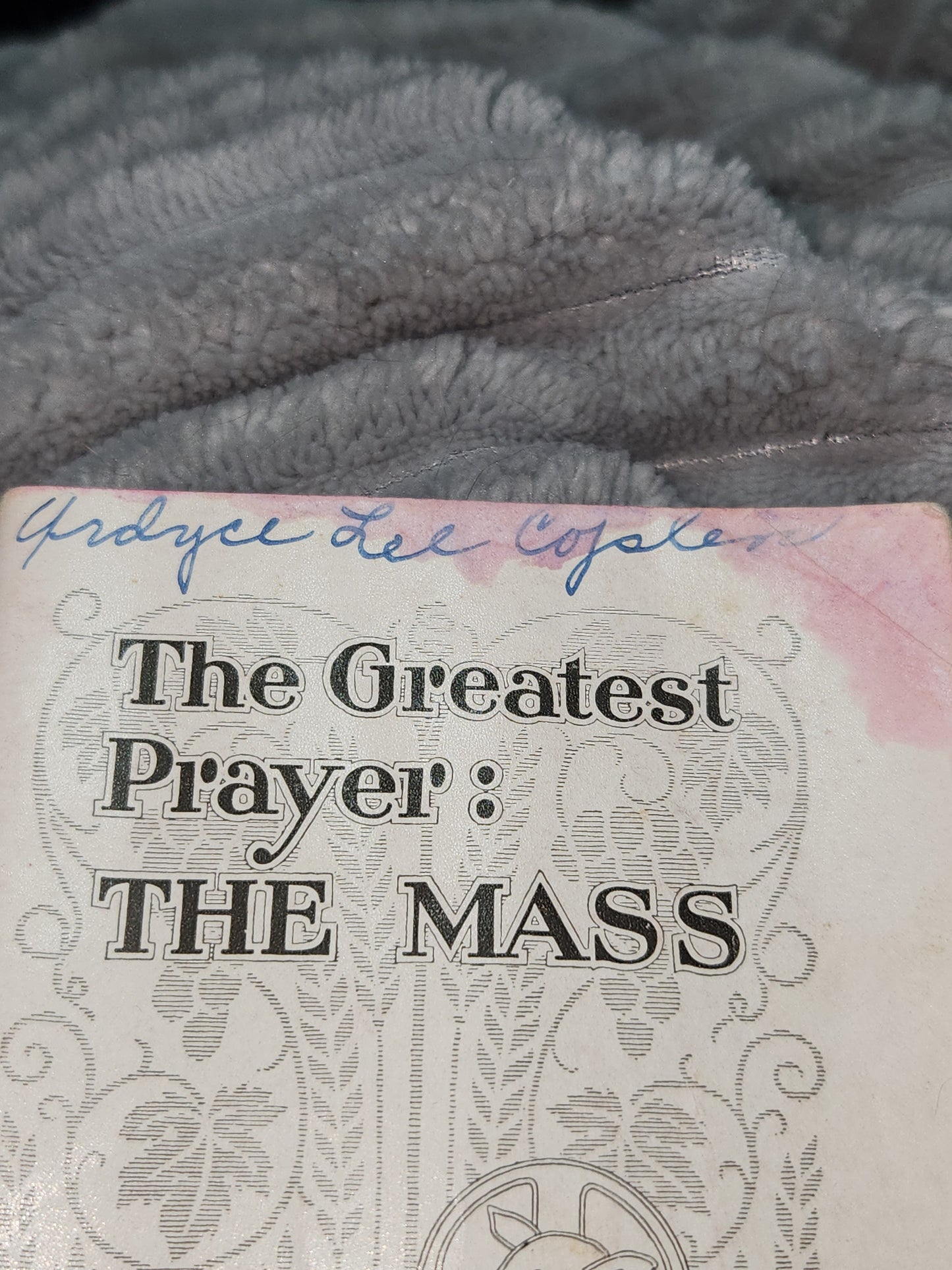Vintage Softcover Booklet The Greatest Prayer the Mass Bruce Publishing 1934 AS IS ab99