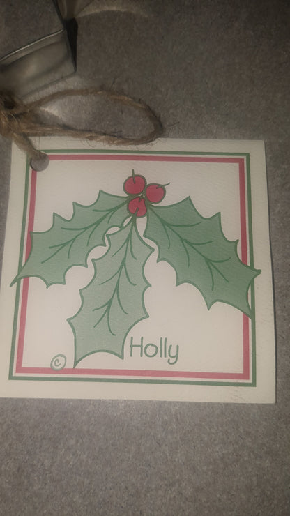 AC4 Ann Clark Holly Cookie cutter with recipe