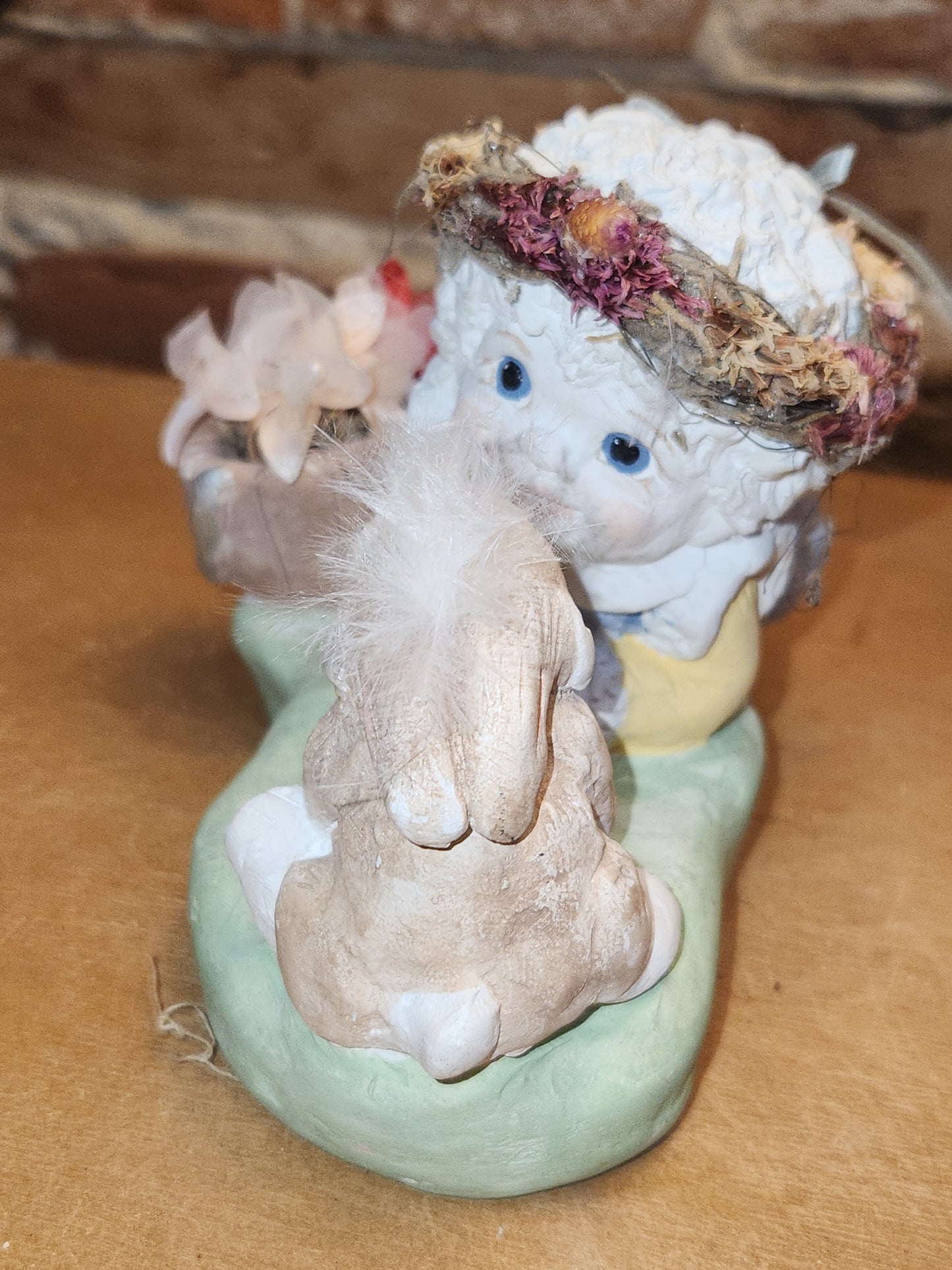 Vintage Dreamsicles Heres Looking at You DC172 Angel Bunny Kristin Haynes Cast Art Industries di12