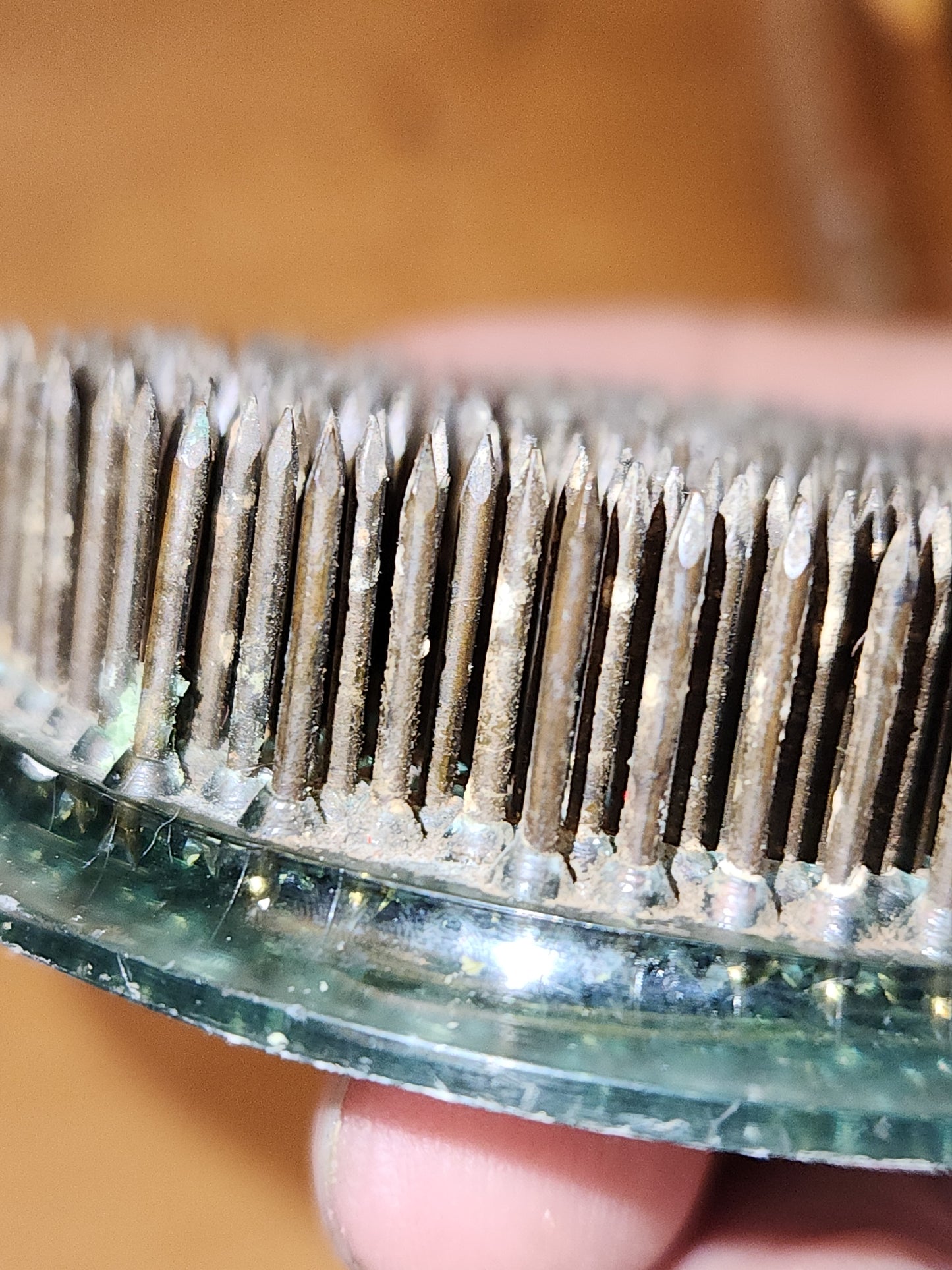 Vintage Golden Gate Plas-Stik Floral Frog With Metal Pins No.3 ff67