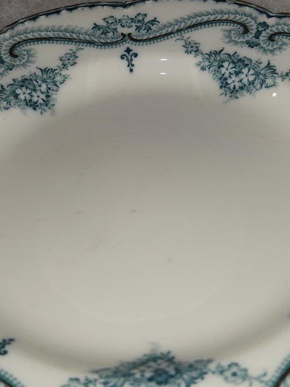 Johnson Brothers China Regis teal blue Dinner Plate 9 3/4" pl65