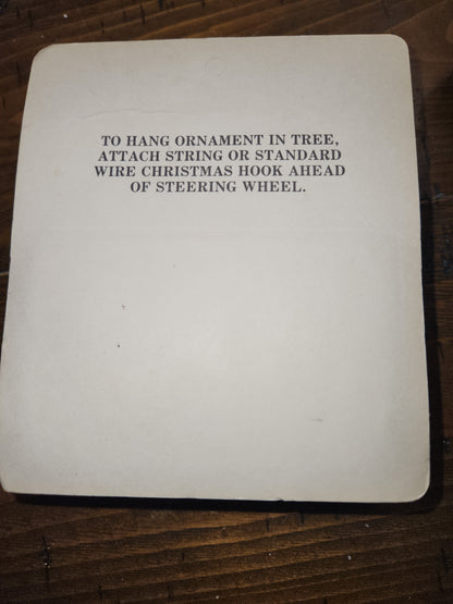 White Farm Equipment 1986 Field Boss 185 Farm Tractor 1/64 Christmas Ornament