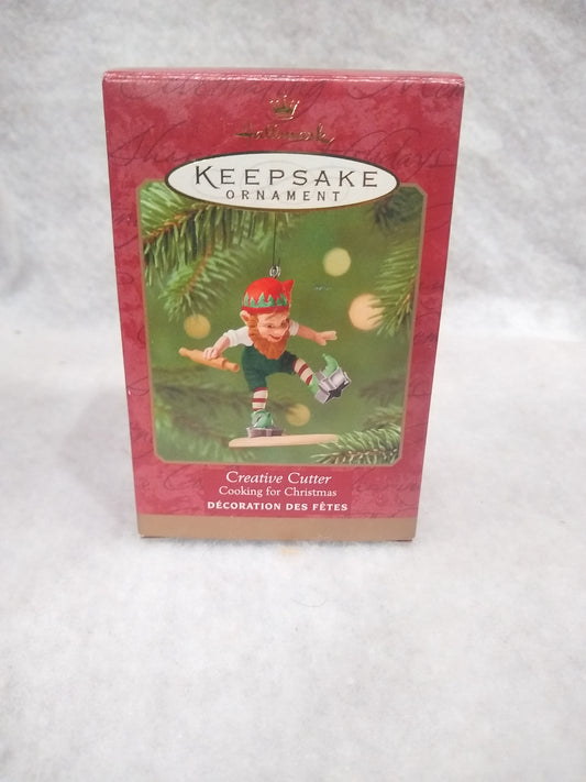 Hallmark Keepsake Creative Cutter 2001 Cooking for Christmas Ornament