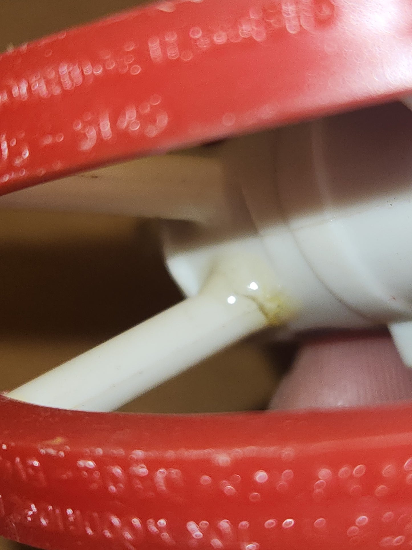 Vintage Wilton Cake Topper Toy Rocking Horse Plastic Miniature Dollhouse Figurine Set of 2 1978 Hong Kong AS IS rh6